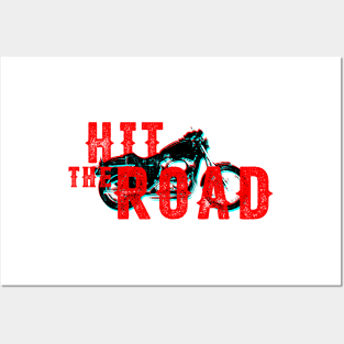 Hit the Road / 2 Posters and Art